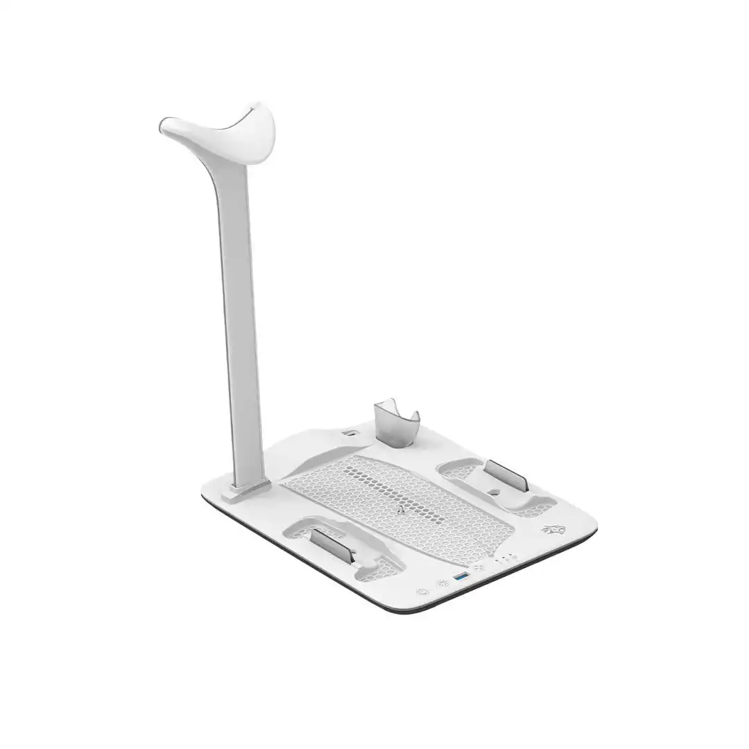 پایه و فن خنک کننده PS5 Slim با شارژر مغناطیسی پرودو Porodo مدل PDX118