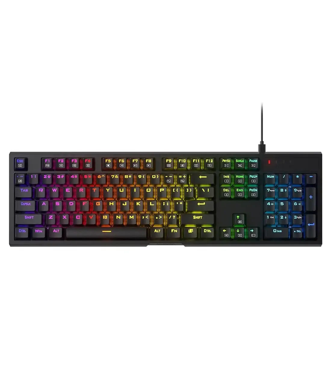 کیبورد مخصوص بازی ردراگون مدل Argo K670 RGB