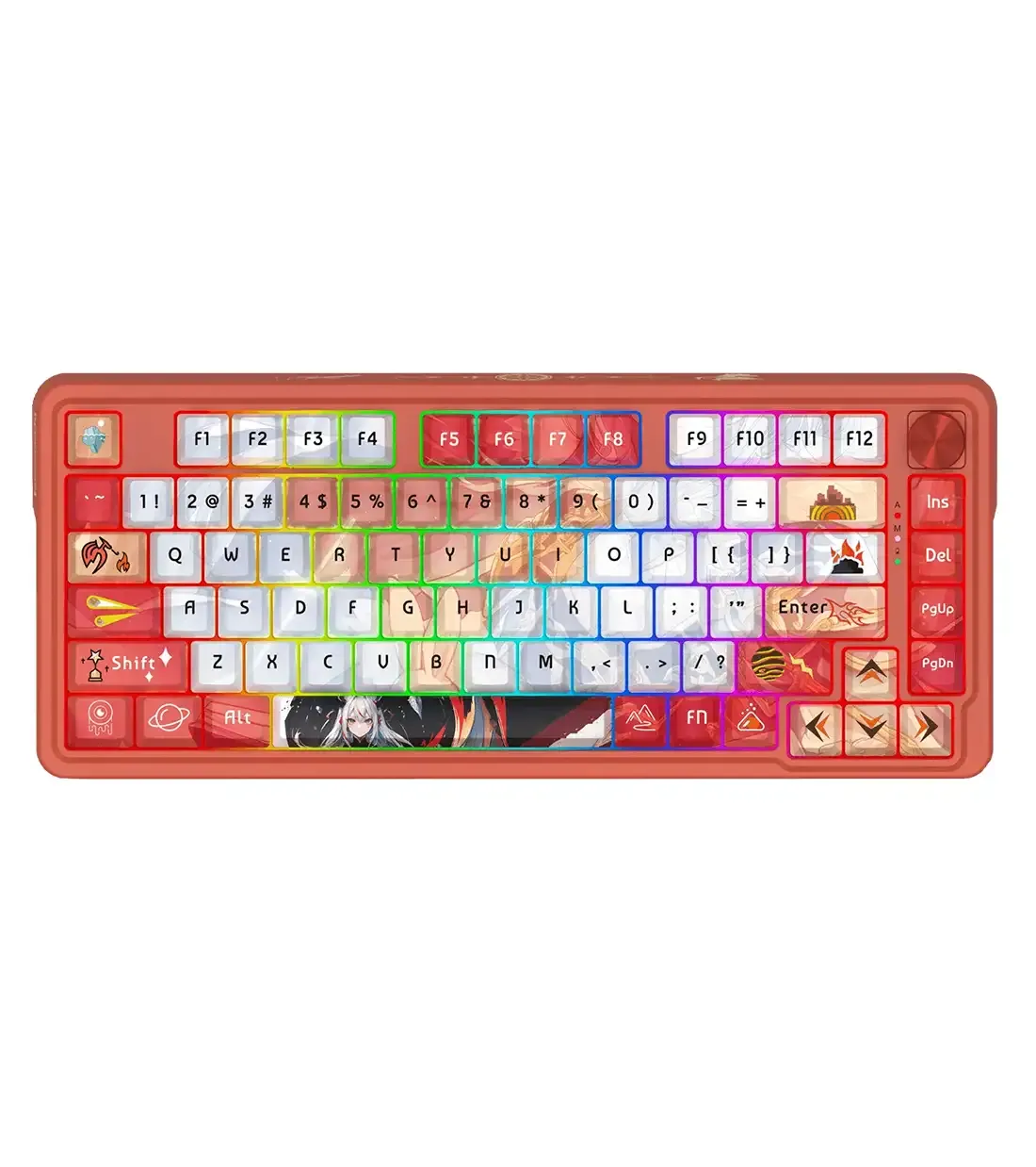 کیبورد مخصوص بازی ردراگون مدل Geb K673 AK PRO