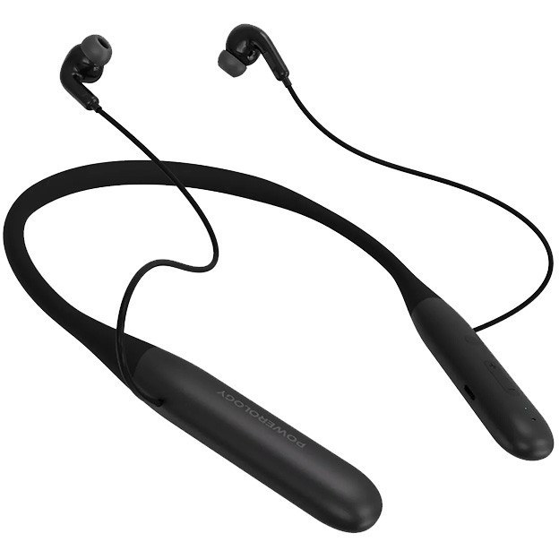 هدفون بلوتوثی پاورولوجی مدل Toneflex ENC Wireless Neckband سفید و مشکی